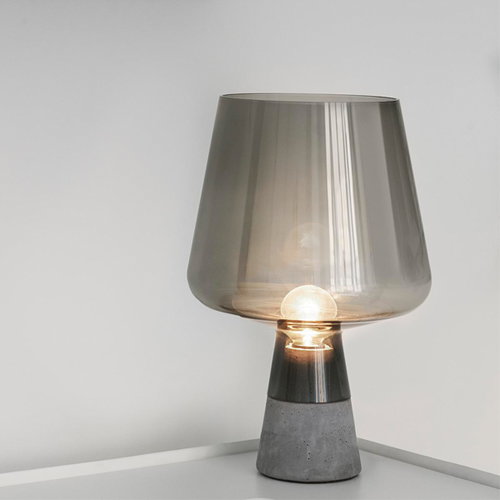 Iittala Leimu table lamp 38 cm, grey Finnish Design Shop