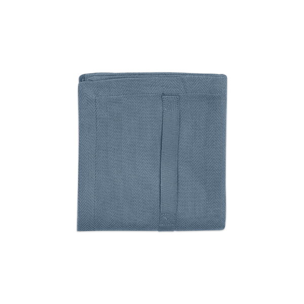 The Organic Company Kitchen towel, grey blue | Finnish Design Shop
