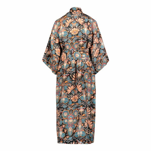 Klaus Haapaniemi & Co. Schizostylus Yukata dressing gown, linen ...