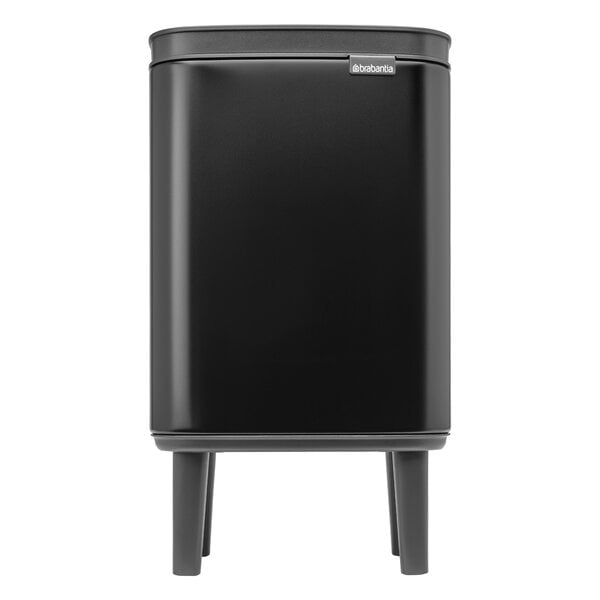 Brabantia Bo Waste Bin Hi, 4 L, matt black | Finnish Design Shop