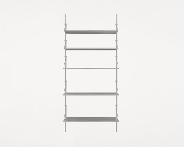 Frama Shelf Library H1852 wall shelf, stainless steel | Finnish Design Shop