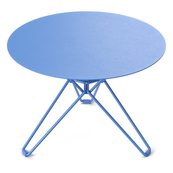 Massproductions Tio table, 60 cm, low, overseas blue | Finnish Design Shop
