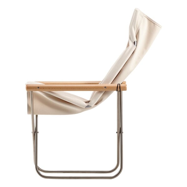 X&Y Silver Peach Chair - White