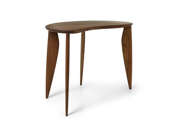 ferm LIVING Feve desk, walnut | Finnish Design Shop