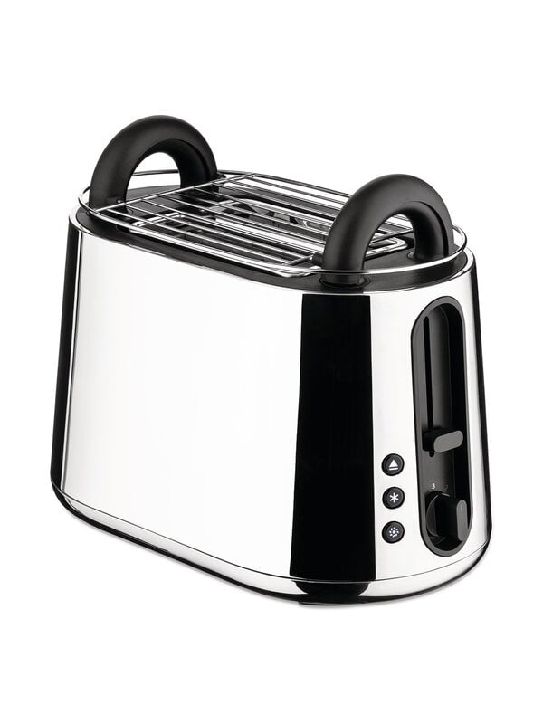 Toasters, Toru brioche warmer grill, black, Silver