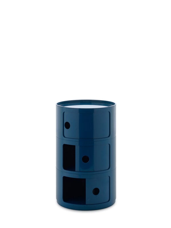 Kartell Componibili storage unit, 4 modules, green | Finnish