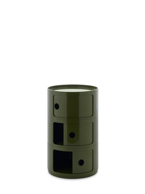 正規品　COMPONIBILI 4 Kartell Kartell Componibili storage unit, 4 modules, black | Finnish
