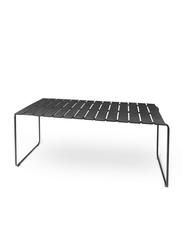 Patio tables, Ocean table 140 x 70 cm, black, Black