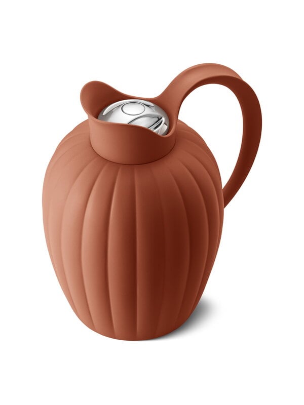 Thermos jugs, Bernadotte thermo jug, 1 L, terracotta, Brown