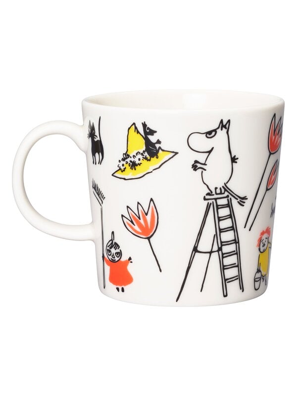 Cups & mugs, Moomin mug, ABC Moomintroll, Multicolour