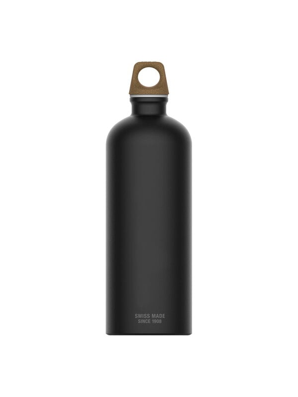 Bottiglie, Borraccia SIGG Traveller MyPlanet, 1 L, nera, Nero