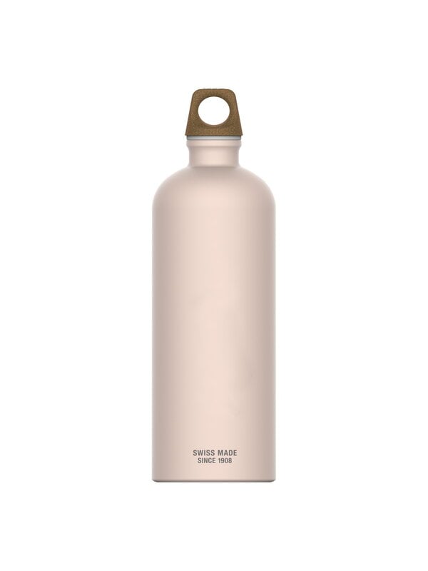 Drinking bottles, SIGG Traveller Myplanet drinking bottle, 1 L, blush, Pink