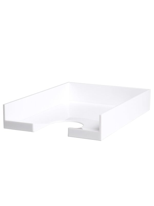 Storage containers, Document tray, white, White