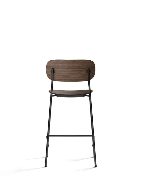 Bar stools & chairs, Co counter chair 65,5 cm, black steel - dark stained oak, Black