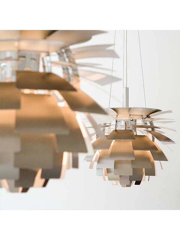 Pendant lamps, PH Artichoke, 480 mm, stainless steel, Silver