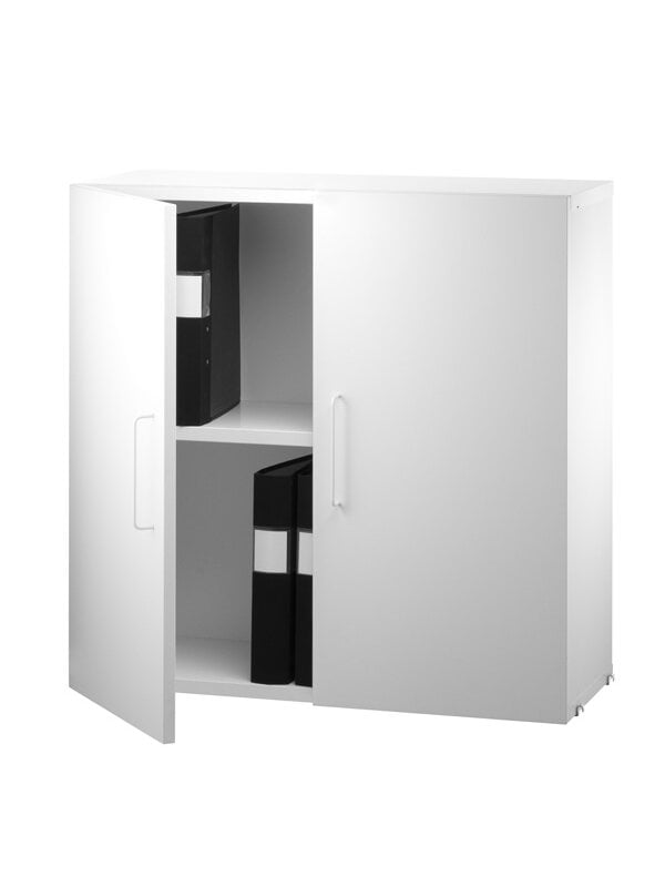 Shelving units, String Works, filing cabinet, white, White