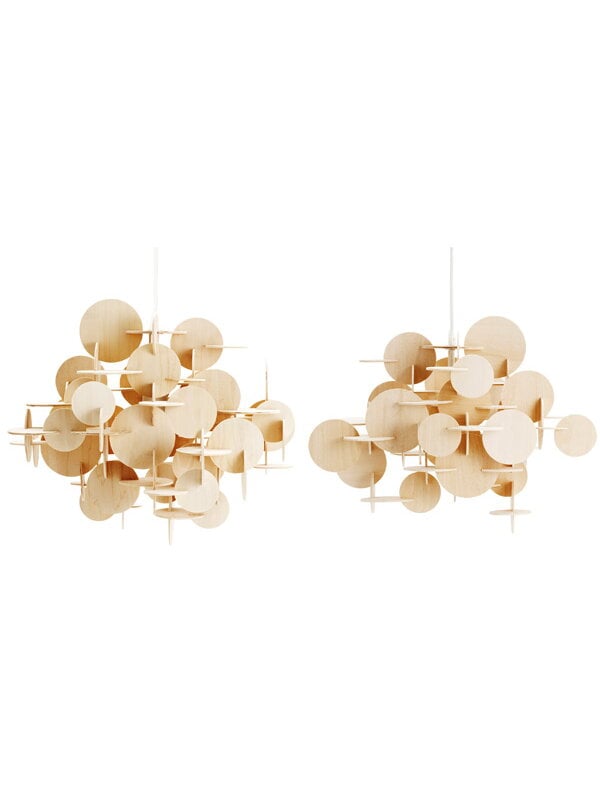 Pendant lamps, Bau pendant, small, natural, Natural