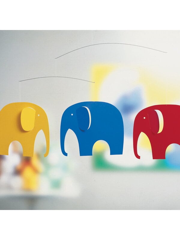 Giostrine per bambini, Mobile Elephant Party, Multicolore