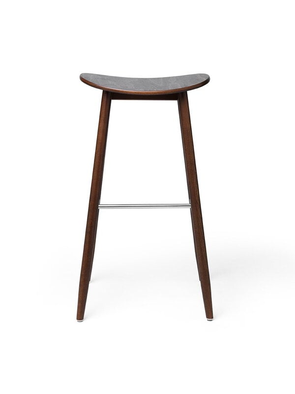Bar stools & chairs, Icha bar stool, 65 cm, walnut stained beech, Brown