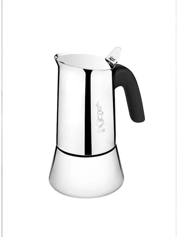 Coffee pots & teapots, Venus Induction espresso maker, 4 cups, steel, Black