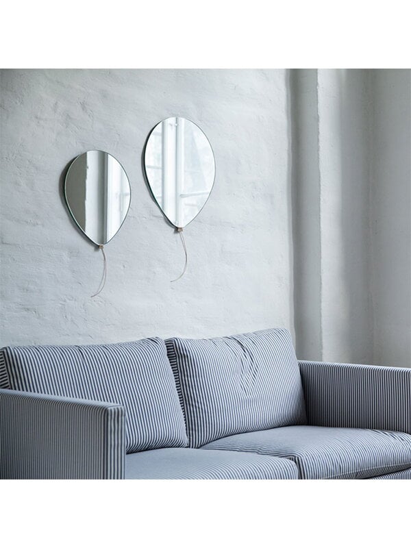 Wall mirrors, Balloon Mirror, L, Silver