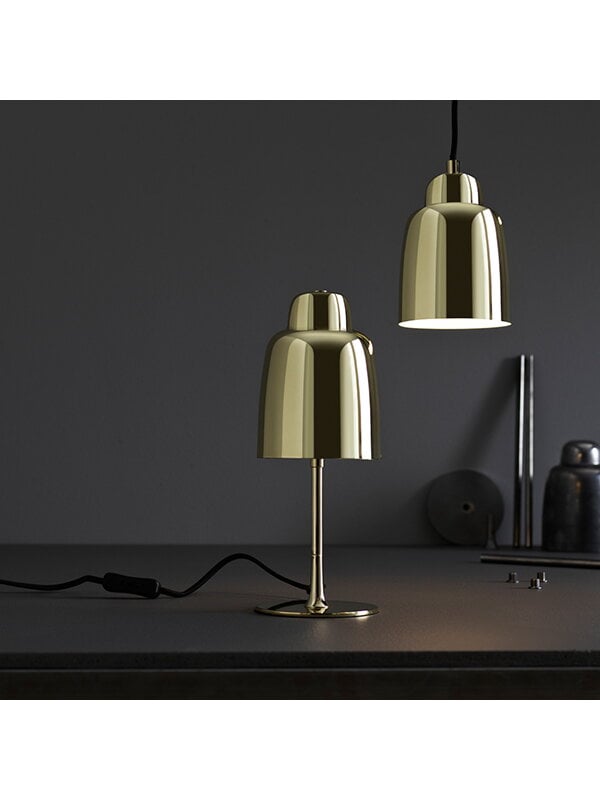 Pendant lamps, Champagne 12 pendant, gold, Gold