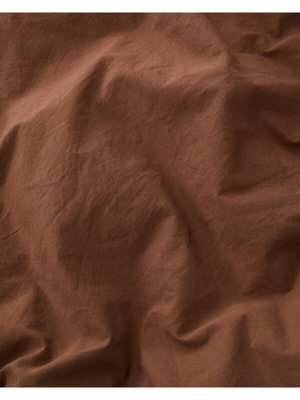 Påslakan, Enkelpåslakan, 150 x 210 cm, kakaobrun, Brun