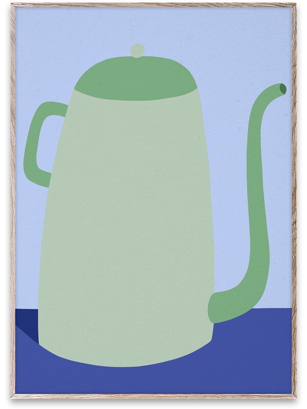 Affiches, Affiche Cafetière, Vert