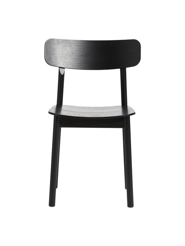 Dining chairs, Soma dining chair, black painted ash, Black