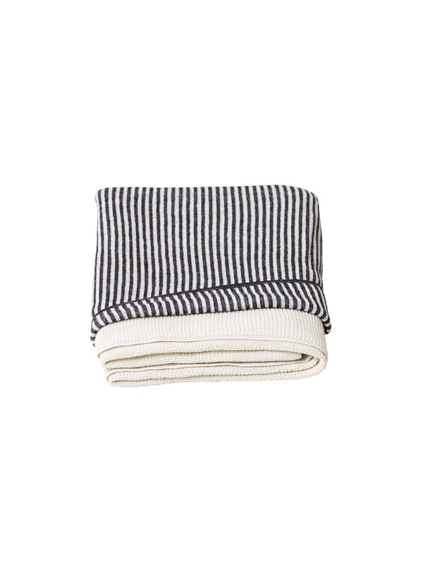 Blankets, Aymara plaid, 170 x 130 cm, rib, cream, Beige