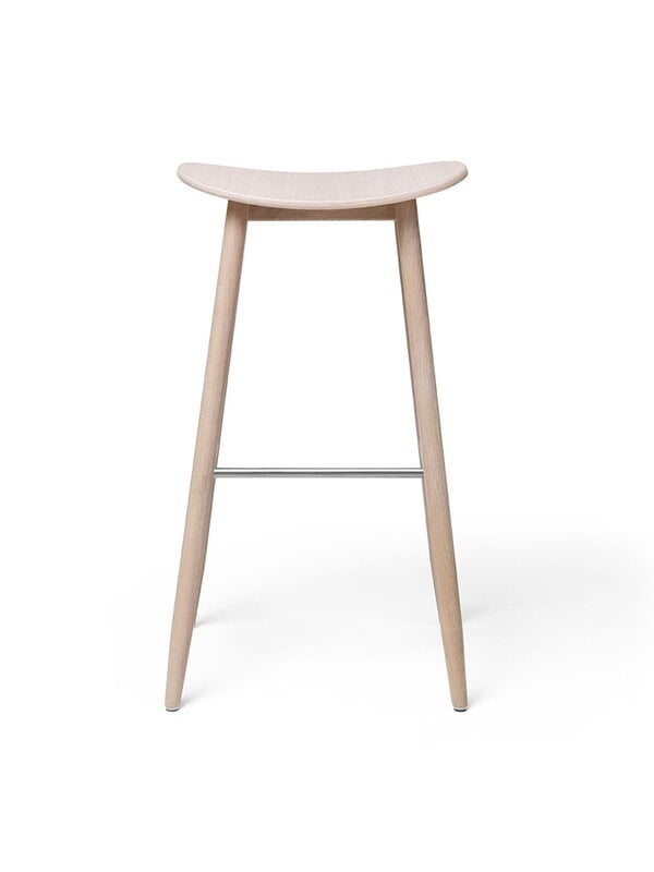 Bar stools & chairs, Icha bar stool, 65 cm, white oiled oak, Natural
