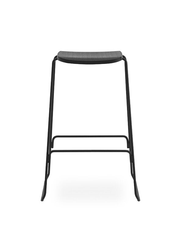 Bar stools & chairs, Just Barstool 75 cm, without back rest, black, Black