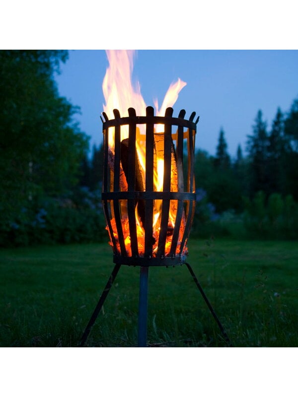 Lanterns & fire pits, Original fire basket, Silver