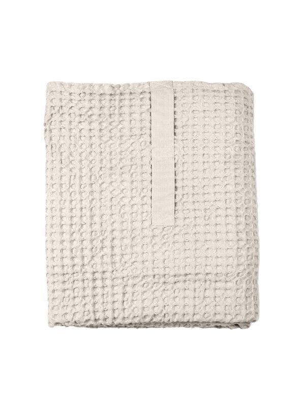 Bath towels, Big Waffle towel and blanket, stone, Gray