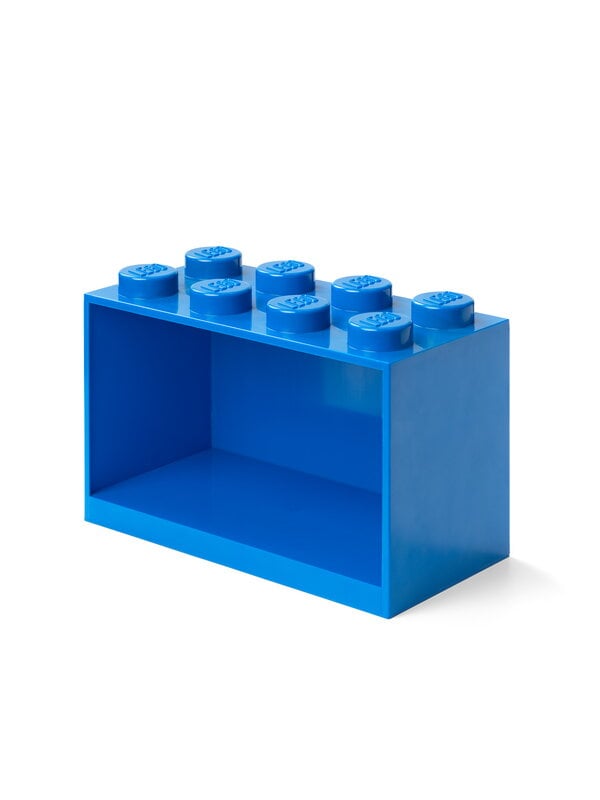 Storage containers, Lego Brick Shelf 8, bright blue, Blue