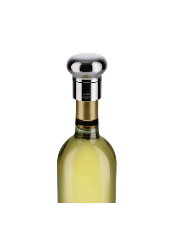 Wine & bar, Noe wine bottle stopper, Silver