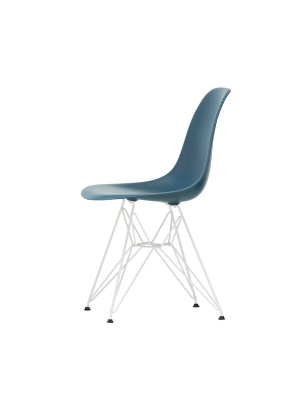 Ruokapöydän tuolit, Eames DSR tuoli, sea blue - valkoinen, Sininen
