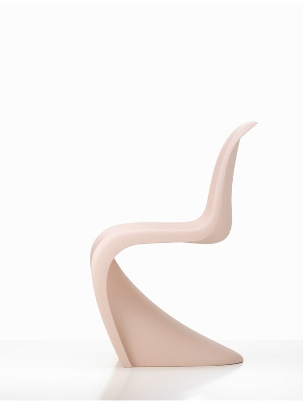 Dining chairs, Panton  chair, pale rose, Pink
