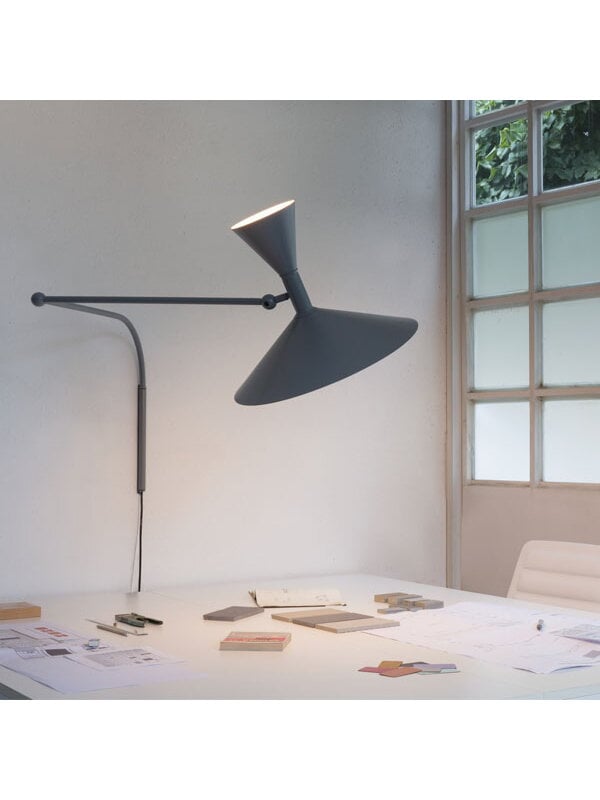 Wall lamps, Lampe de Marseille wall lamp, grey, Gray