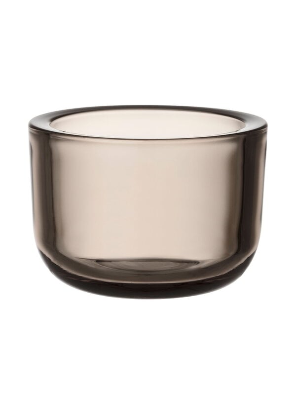 Tealight holders, Valkea tealight candleholder 60 mm, linen, Beige