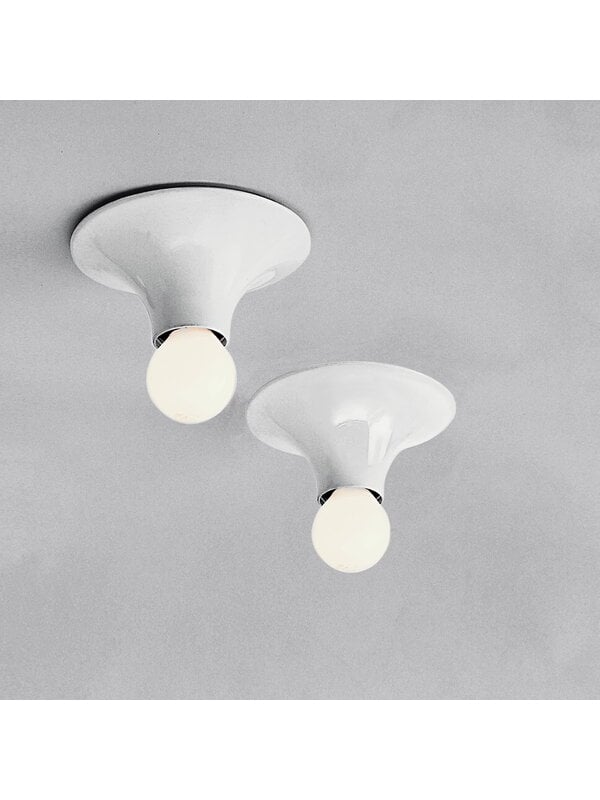 Wall lamps, Teti wall/ceiling lamp, white, White
