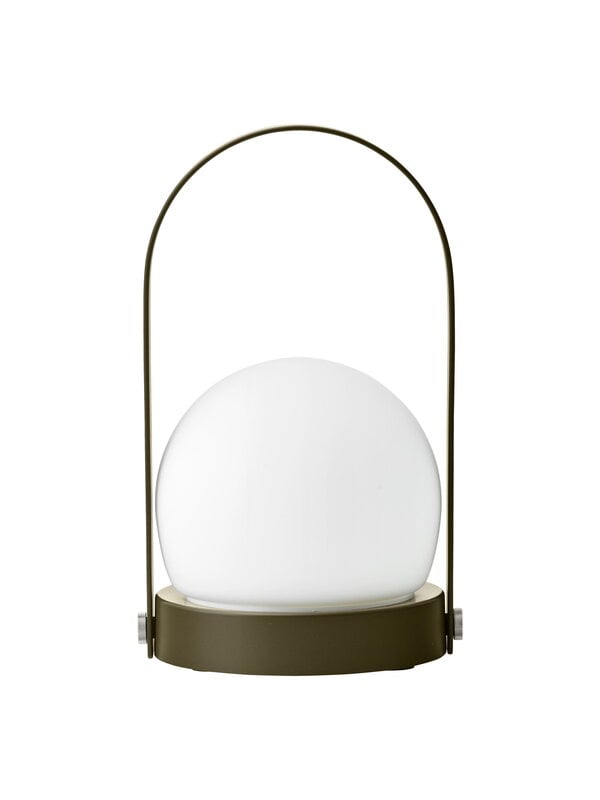 Portable lamps, Carrie portable table lamp, outdoor, olive, Green