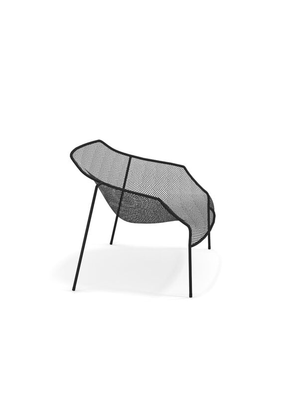 Outdoor-Loungesessel, Heaven Lounge Chair, schwarz, Schwarz