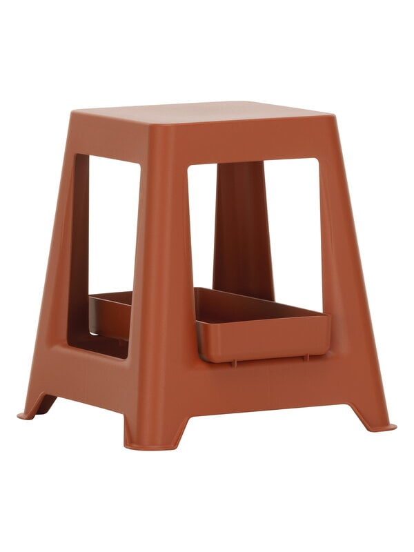 Stools, Chap RE stool, brick, Red