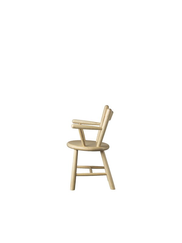 Mobilier pour enfants, Chaise pour enfants P9, hêtre, Naturel