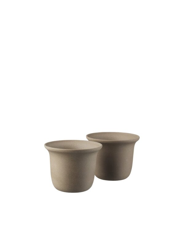 Cups & mugs, V35 Ildpot espresso cup, 2 pcs, Brown