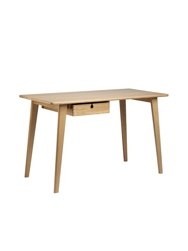 Desks, C67 Butler desk, 120 cm, lacquered oak, Natural