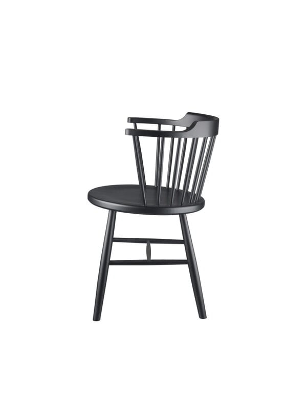 Ruokapöydän tuolit, J18 tuoli, musta, Musta