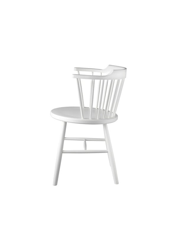 Dining chairs, J18 chair, white, White