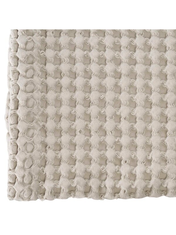 Asciugamani da bagno, Asciugamano Puro a nido d’ape, 50 x 70 cm, sabbia, Beige
